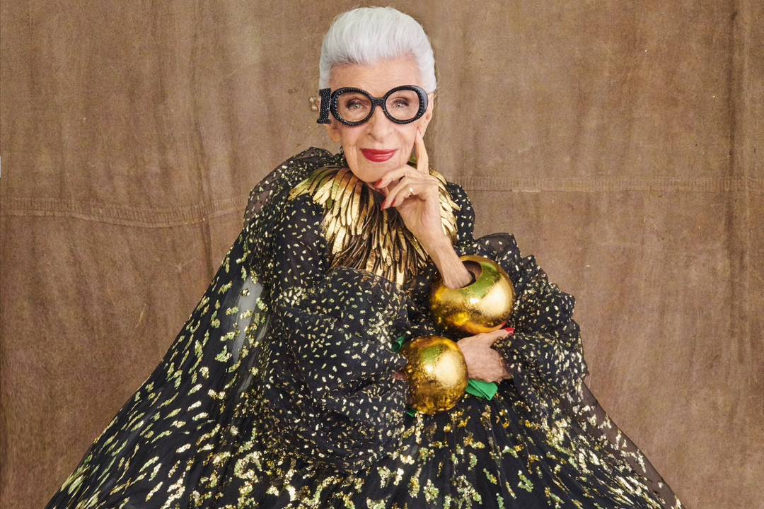 The late Iris Apfel