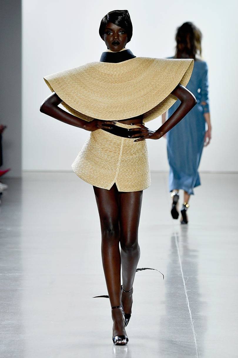Christian Cowan keeps his crowd happy at NYFW
