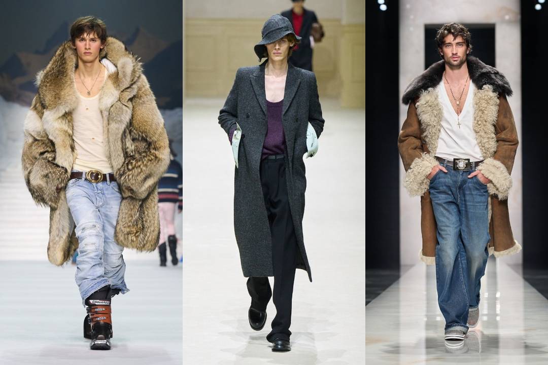 DSquared2, Prada, D&G (v.l.n.r.)