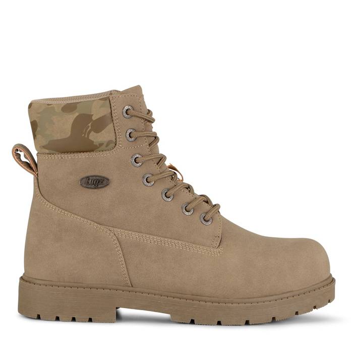 Men's Brace Hi 6-Inch Boot (Choose Your Color: DARK TAN/BONE, Choose Your Size: 13.0) | Lugz