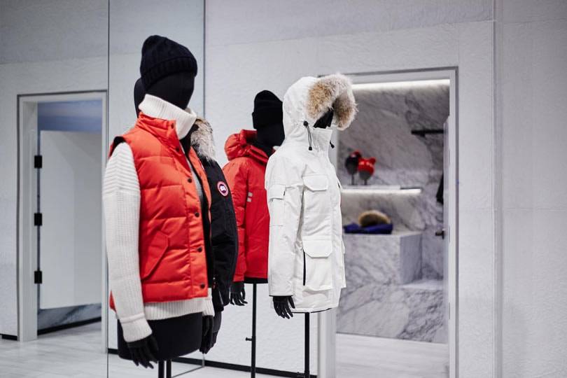 In pictures: Canada Goose to add cold rooms to its stores