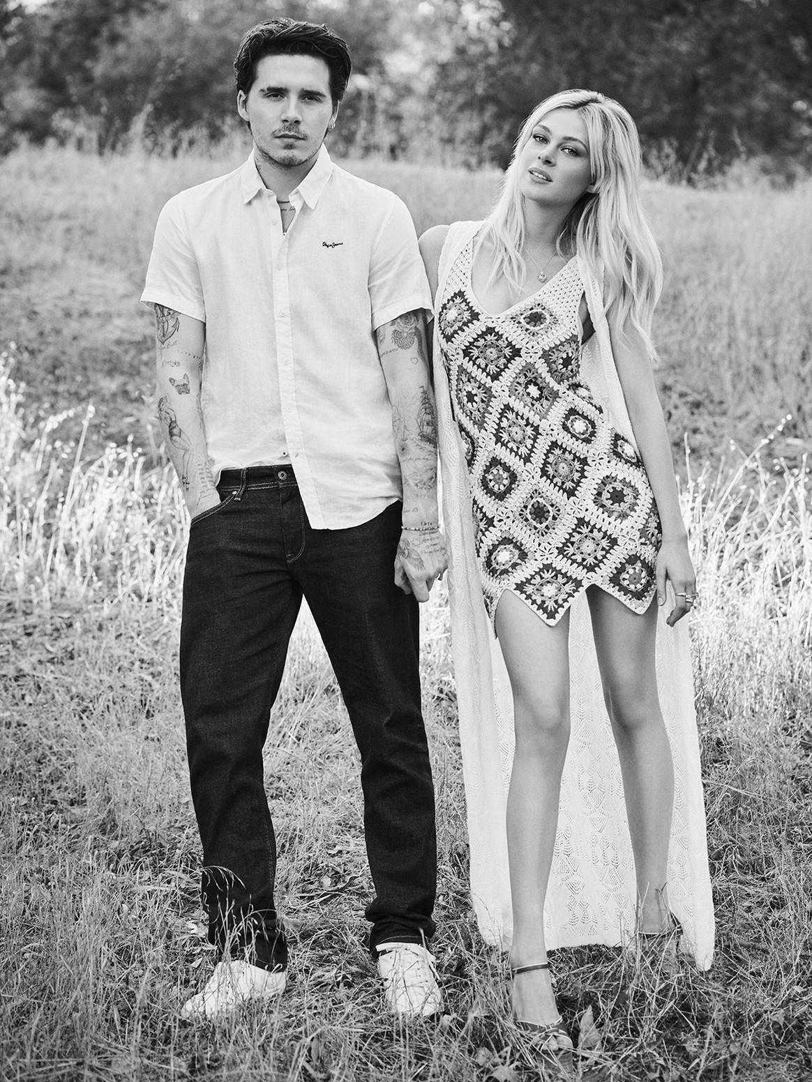 Photo Credits: “Between Us”, campaña de Pepe Jeans London protagonizada por Brooklyn Beckham y Nicola Peltz. Fotografía de cortesía.