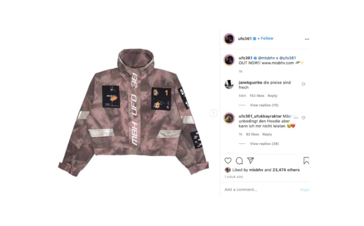 Misbhv bringt Kollektion mit Berliner Rapper Ufo361 raus