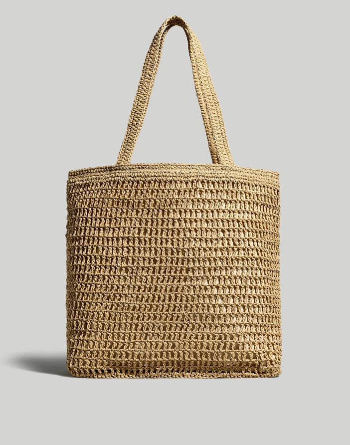 The Transport Tote: Straw Edition | Madewell