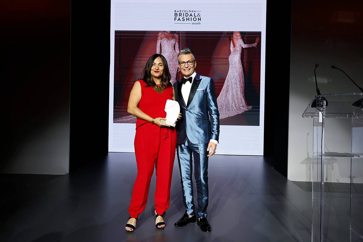 Ceremonia de entrega de la segunda edición de los premios “Barcelona Bridal & Fashion Awards”, el 20 de abril de 2024.