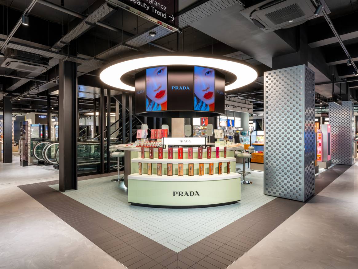 Flannels Leeds store interior.