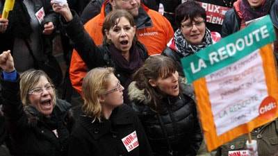 La Redoute : manifestation à Paris