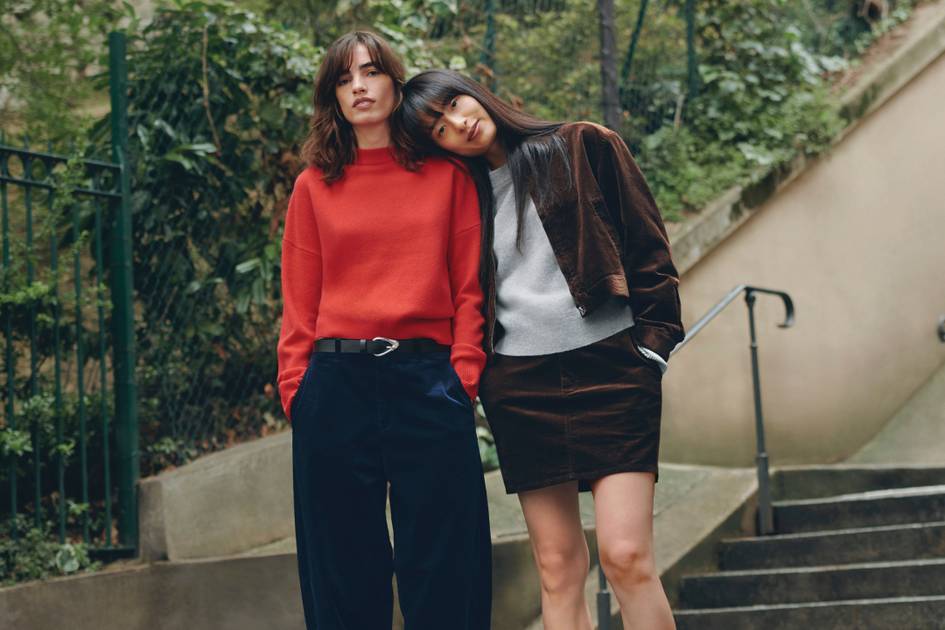 Franz-sische-Modernit-t-trifft-zeitlose-Klassiker-UNIQLO-und-COMPTOIR-DES-COTONNIERS-pr-sentieren-ihre-Herbst-Winter-Kollektion-2025