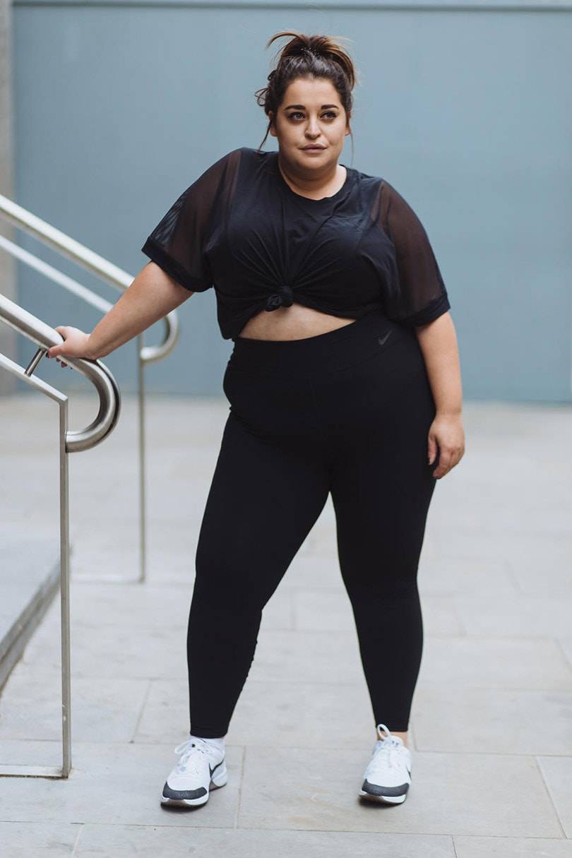 Plus-Size Nike Model Grace Victory Claps Back at Fat-shamers on