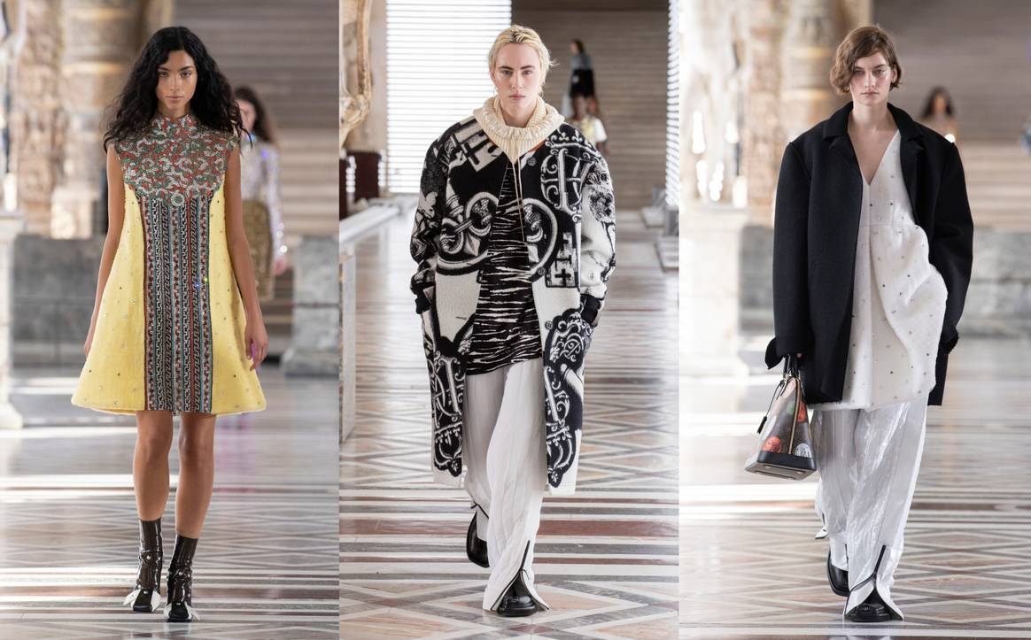 Les silhouettes les plus marquantes de la collection Louis Vuitton femme AH 21-22