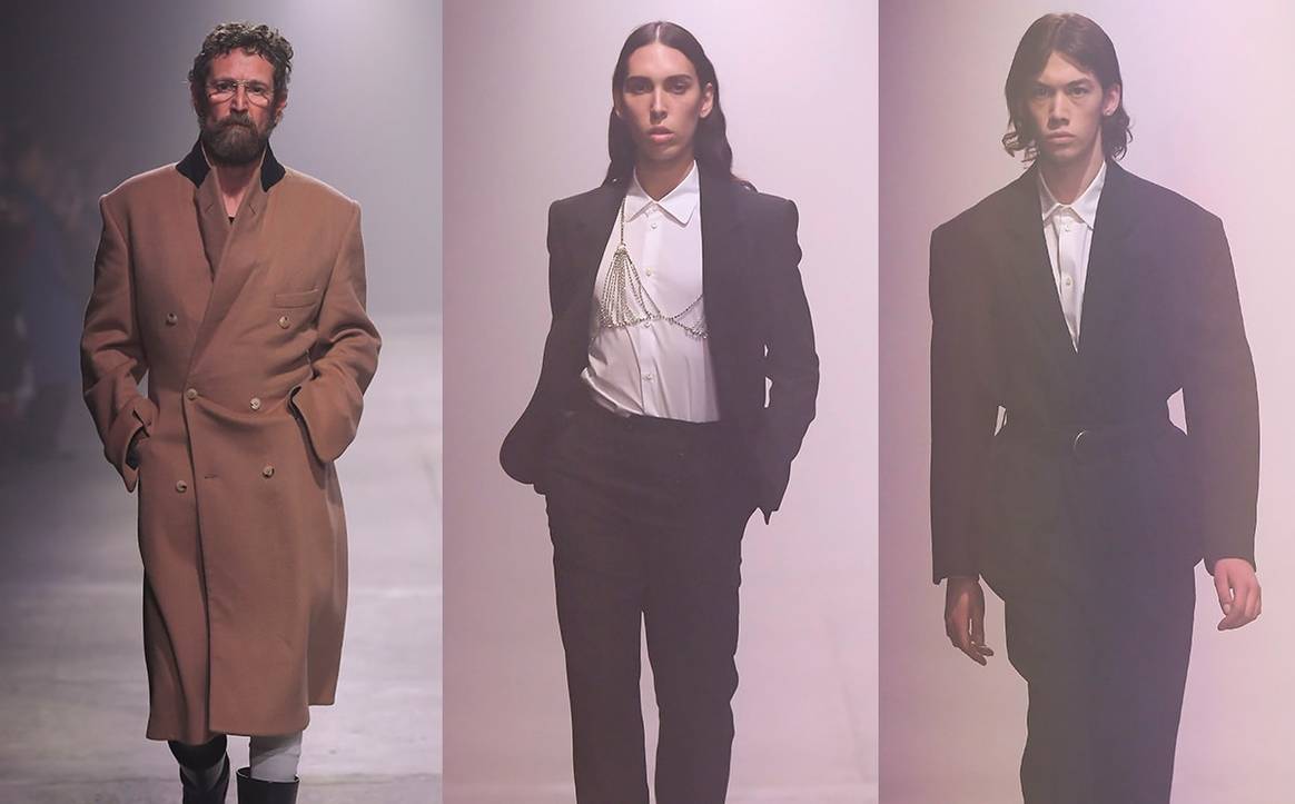 Image: Random Identities AW20 catwalk show, courtesy of the
brand