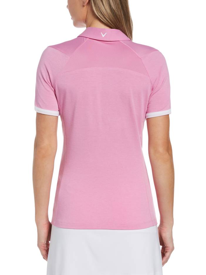 Women's Swing Tech™ Asymmetrical Color Block Golf Polo Shirt | Callaway