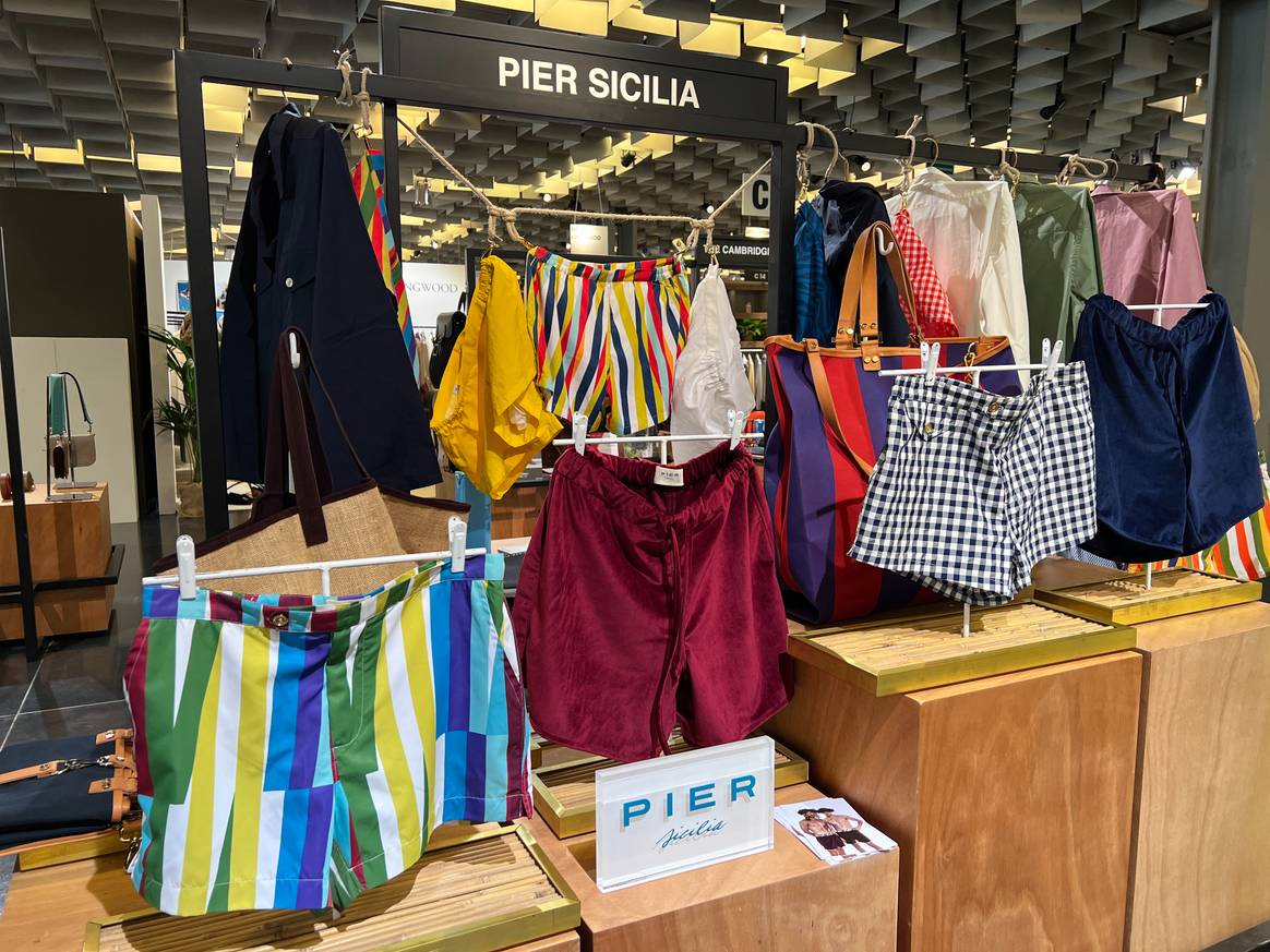 Beachwear von Piersicilia auf der Pitti Uomo. Bild: Piersicilia