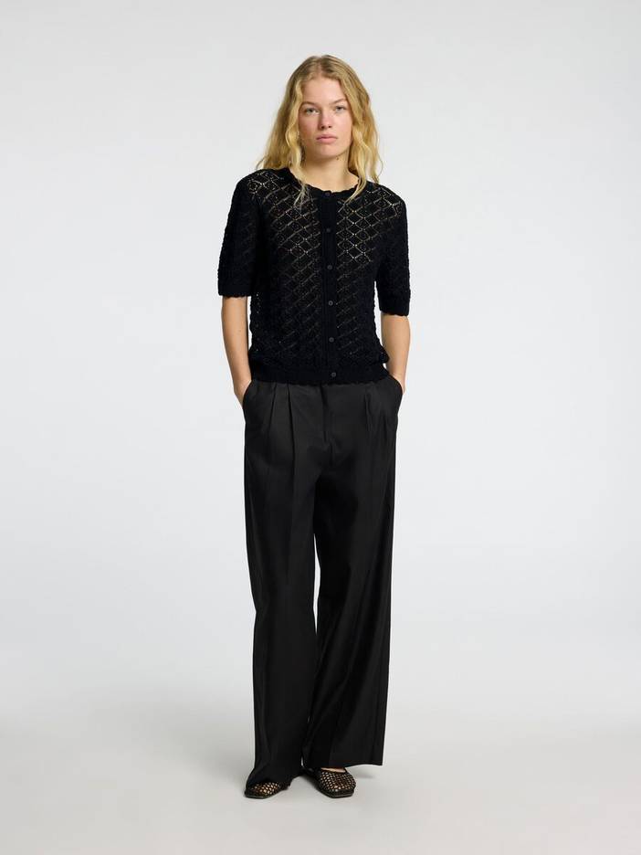 Korte Mouwen Gebreid Vest | Selected-Femme
