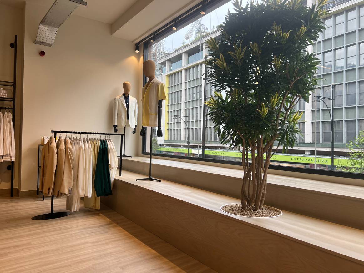Moss' refurbished Oxford Street West flagship store.