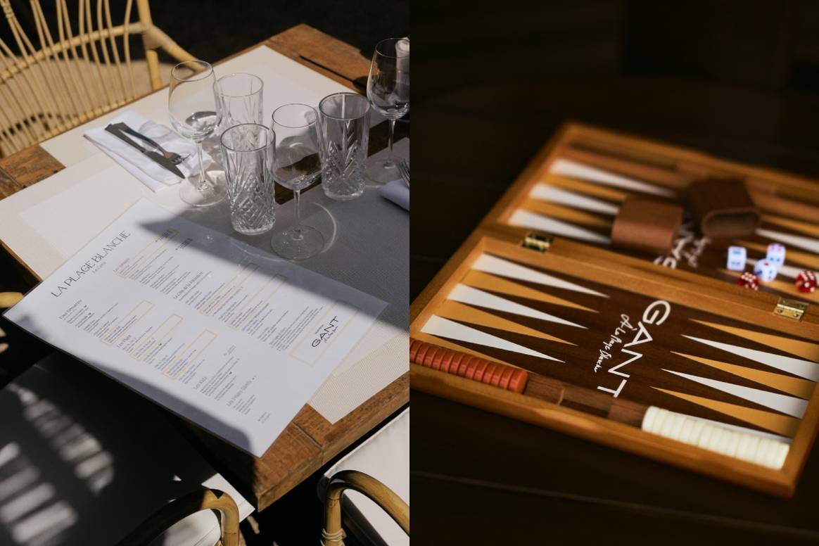 Gant branding ranges from games to a beach carCredits: Davide Frandi