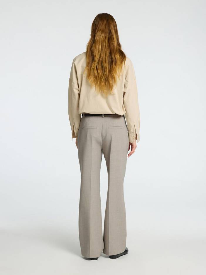 Tailored Wide Leg Broek | Selected-Femme