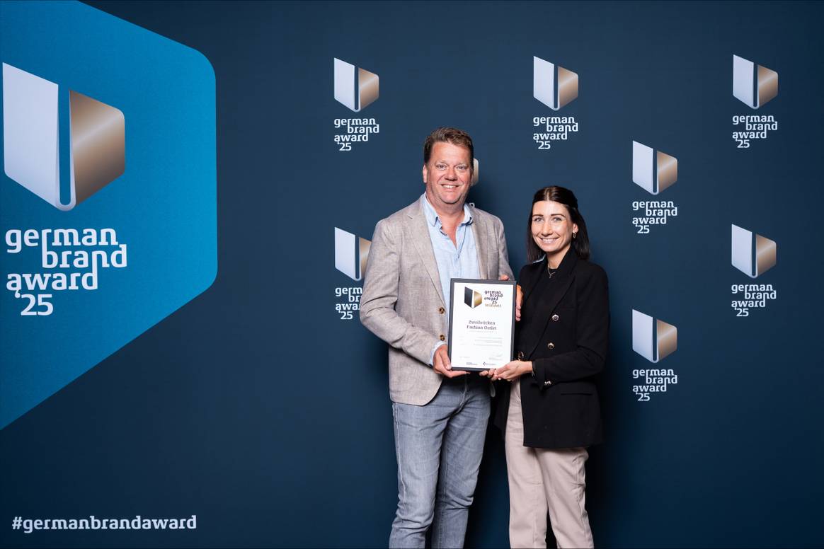 Zweibrücken Fashion Outlet gewinnt den German Brand Award 2025.