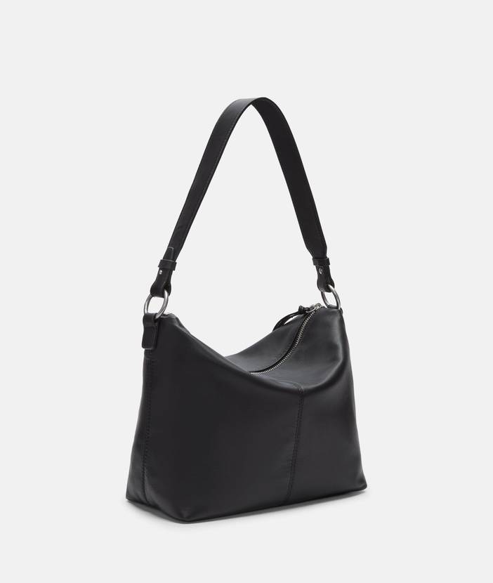 Handliche Tasche aus weichem Schafsnappaleder - grün | liebeskind berlin