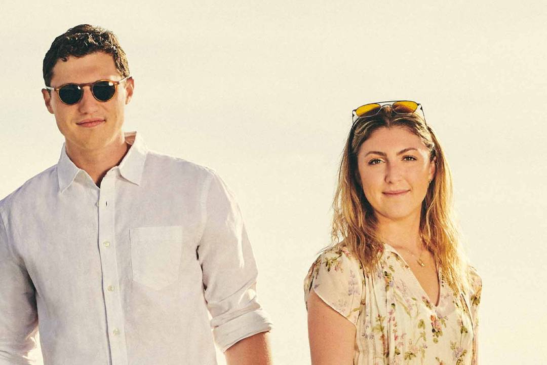 Fair Harbor co-founders Caroline and Jake Danehy.