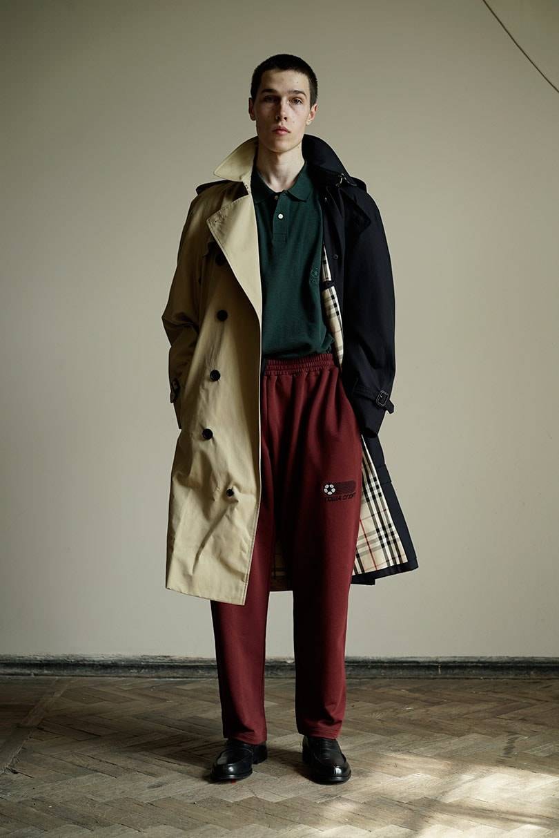 En image : Burberry a collaboré avec Gosha Rubchinskiy