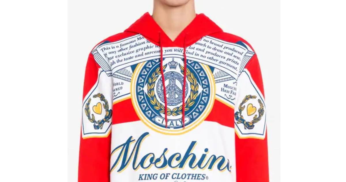 budweiser moschino