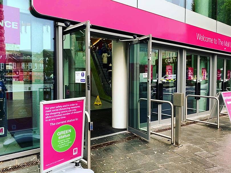 Technology assisting UK shopping centres in a post-Covid world