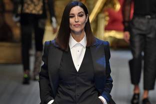 Naomi Campbell et Monica Bellucci en mannequins stars de Dolce&Gabbana 