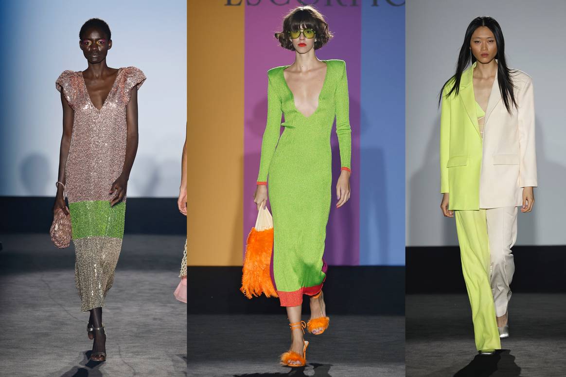 Imágenes de Is Coming/Escorpion/Eiko Ai en 080 Barcelona Fashion, por cortesía de la organización