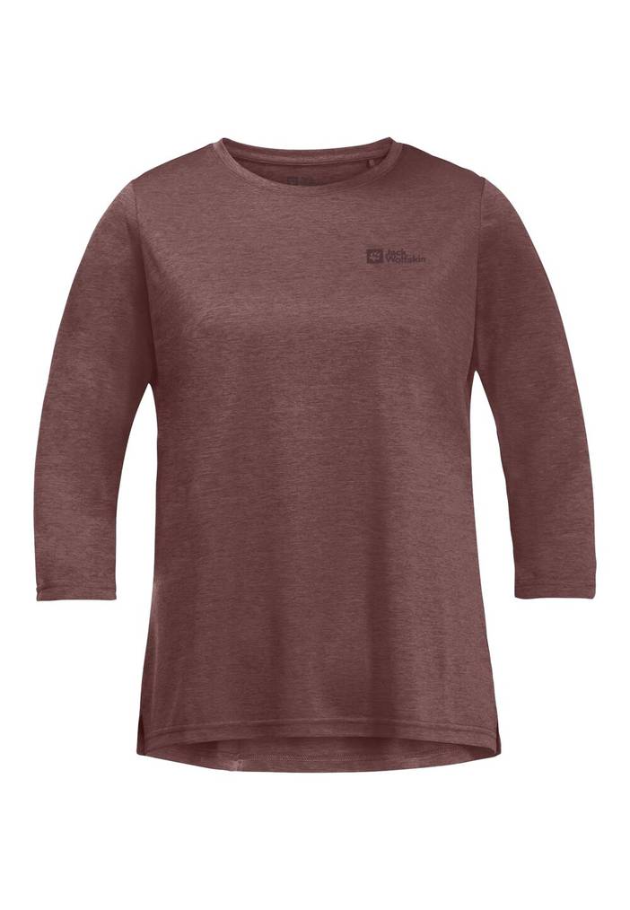 Crosstrail 3|4 T-Shirt Women Functioneel shirt Dames M blue night blue | Jack Wolfskin