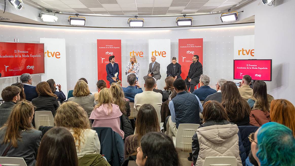 Evento de presentación de la segunda edición de los Premios Academia de la Moda Española.