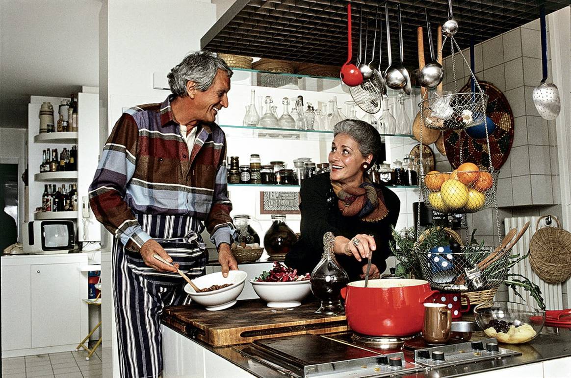 Picture: Missoni grandparents cooking in the 80s | Source: Missoni