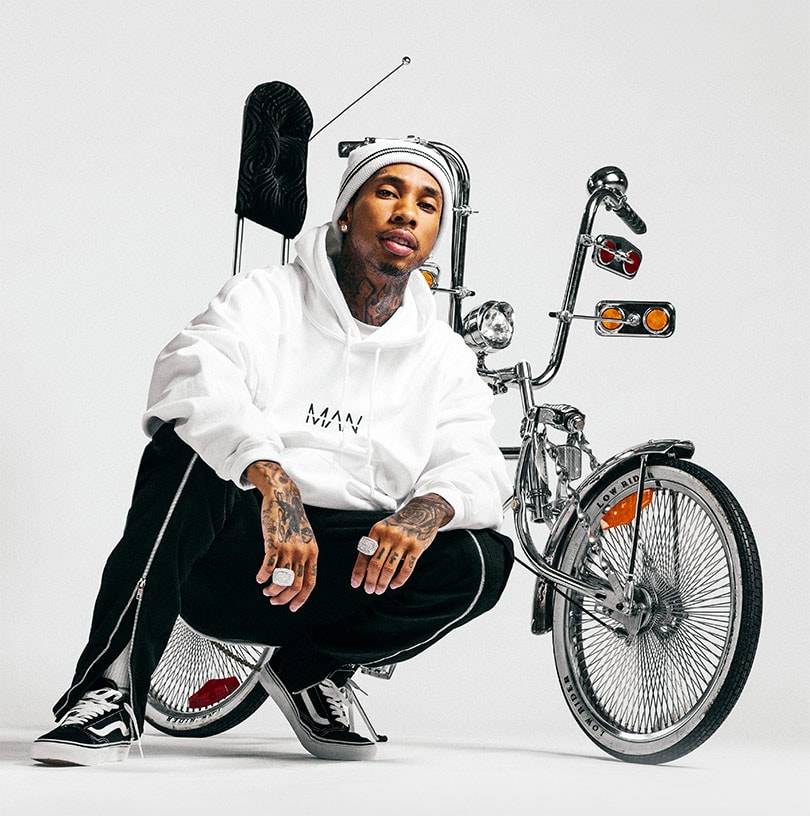 In Pictures: BoohooMan x Tyga collection