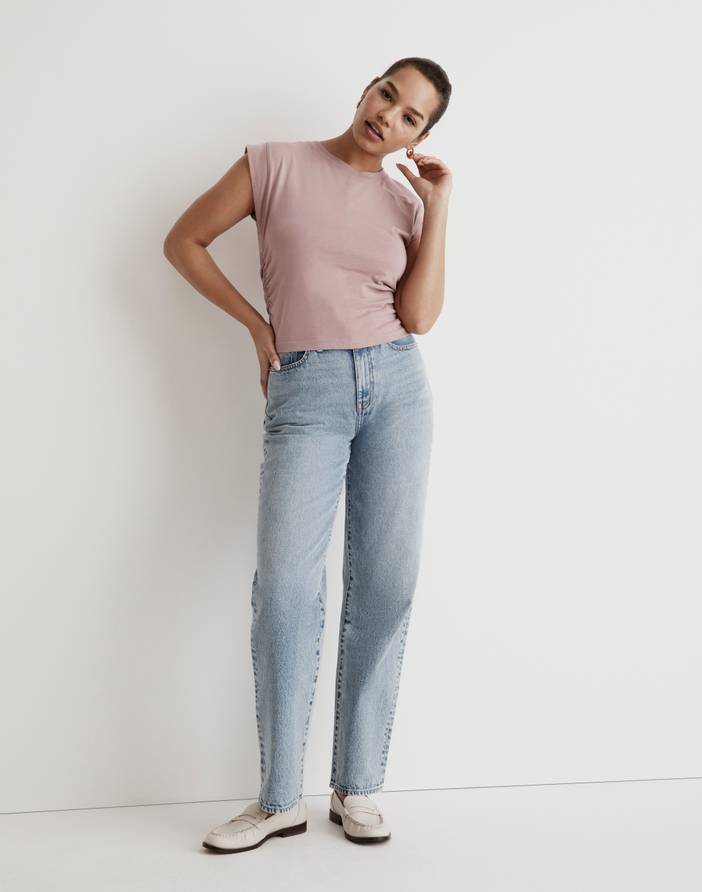 Side-Cinch Muscle Tee | Madewell
