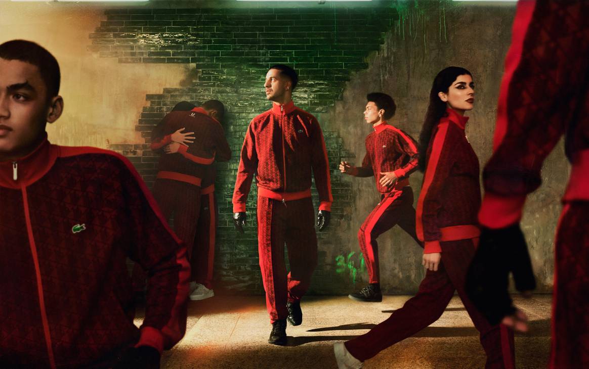 Lacoste x Ufo361. Foto: Matt Lambert / Lacoste