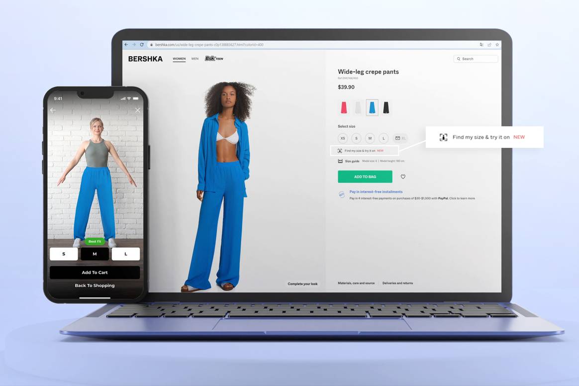 Créditos: 3DLook x Bershka