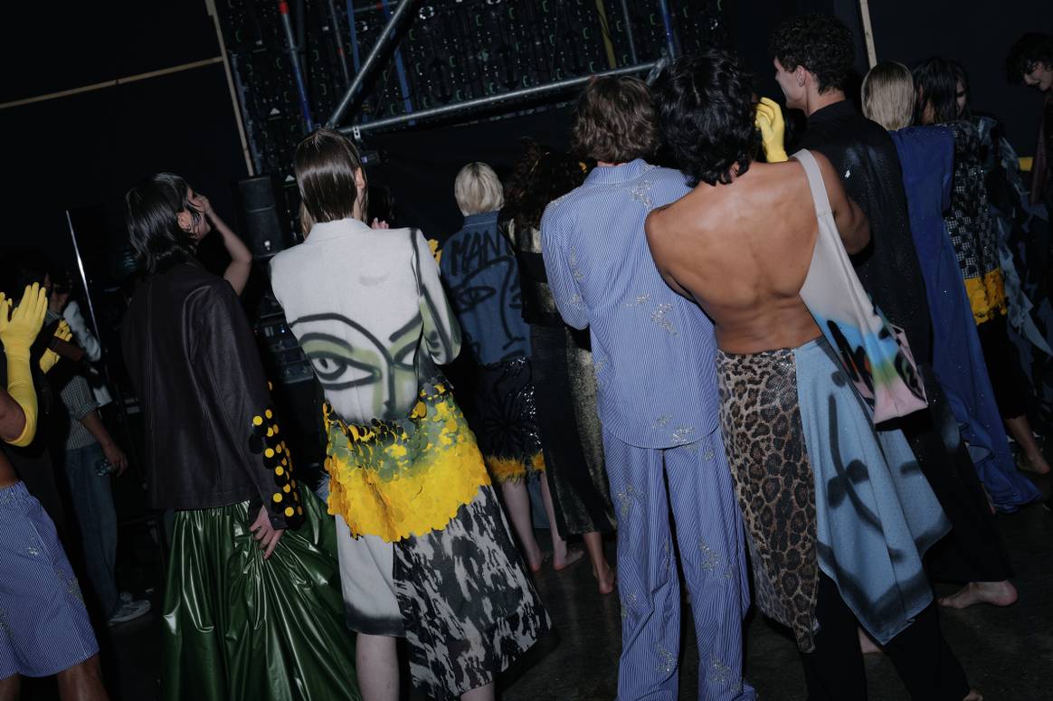 Manuk Aleksanyan en Visa Fashion Week Almaty.