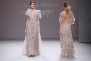 Vídeo: Desfile de la colección nupcial 2023 de Marco & Maria en la BBFW