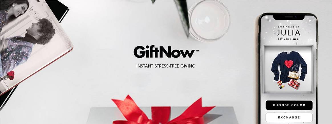 GiftNow eliminates stress and returns from holiday shopping