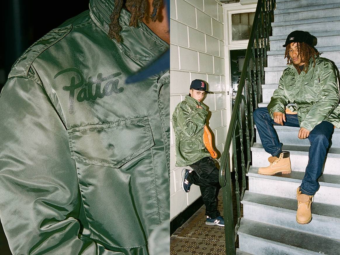 Alpha Industries x Patta