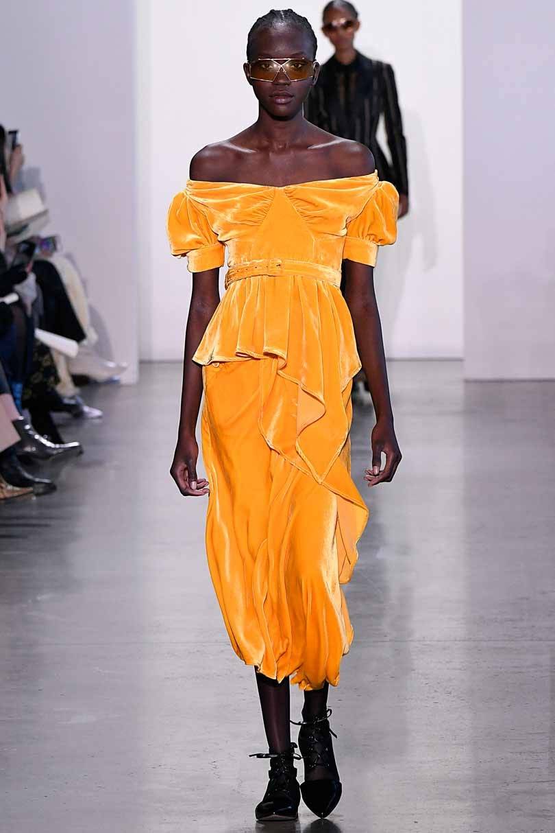 Gespot op de catwalk: Pantone’s modekleuren herfst/winter 2019/20 New York Fashion Week