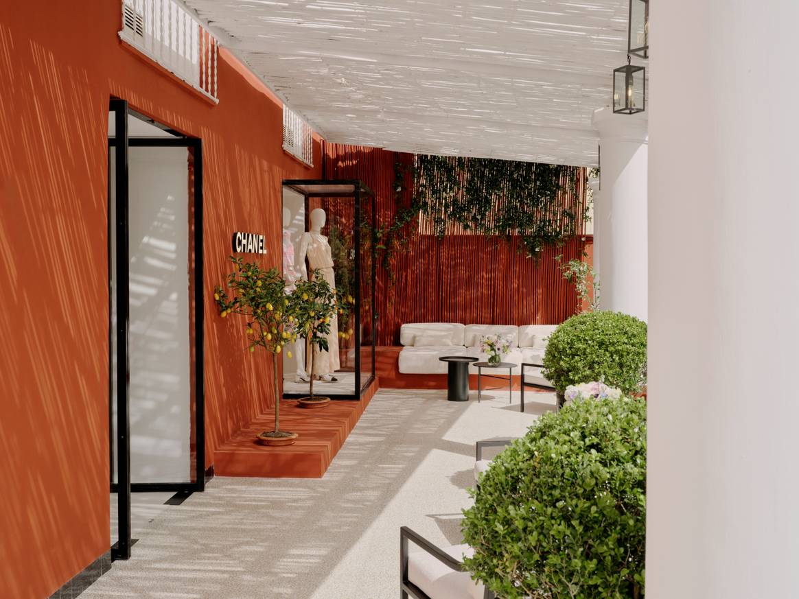 Boutique Chanel à Capri. Crédit photo : Chanel