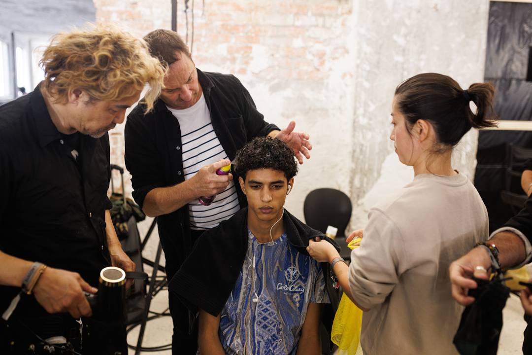 Backstage show Lacoste SS25