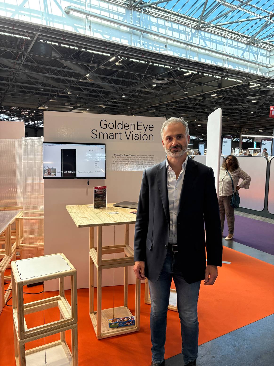 Thomas Isnard, cofondateur de GoldenEye Smart Vision