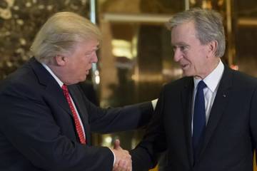 Bernard Arnault a rencontré Donald Trump