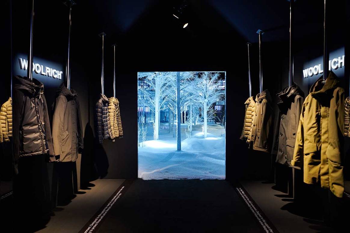 Pitti Uomo 97: Woolrich winter wonderland