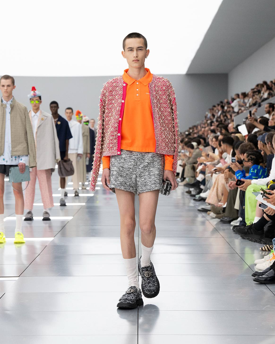 Créditos: Dior, desfile de presentación de la colección masculina para la temporada de Verano SS24. Fotografía de cortesía.