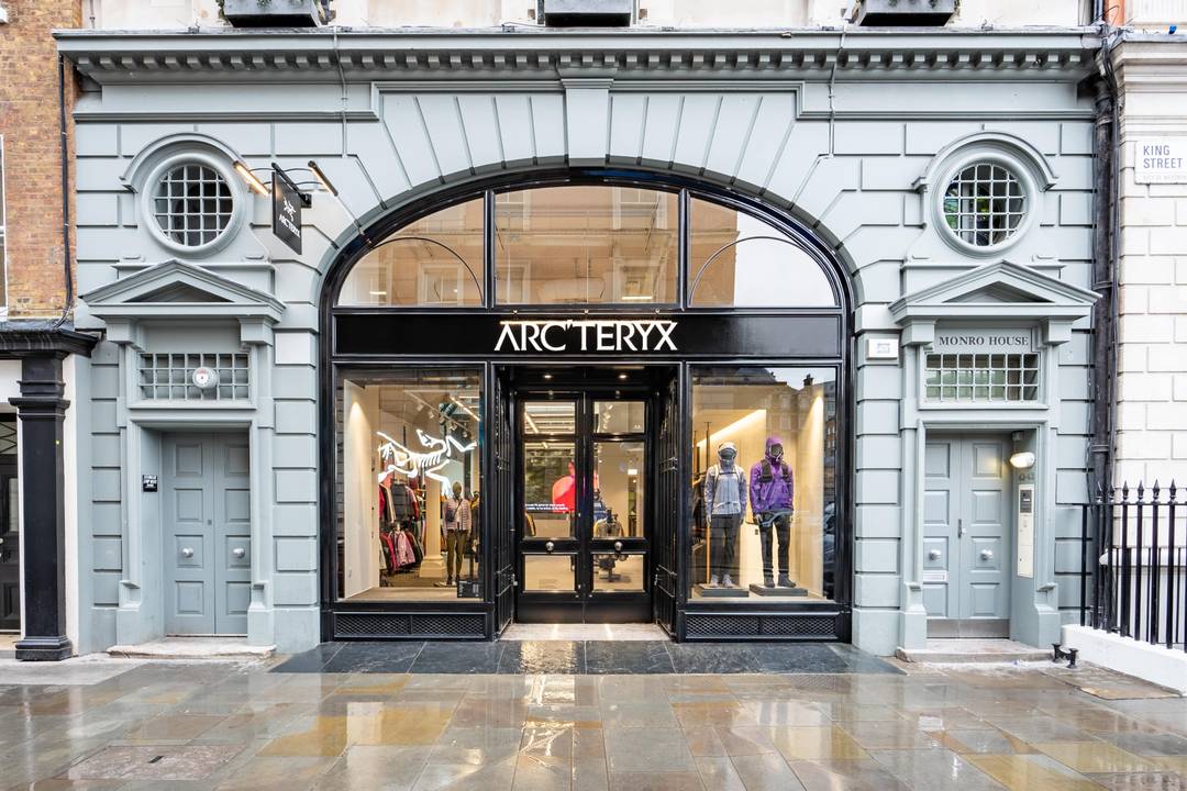 Ein Flagship-Store der Marke Arc’teryx in London