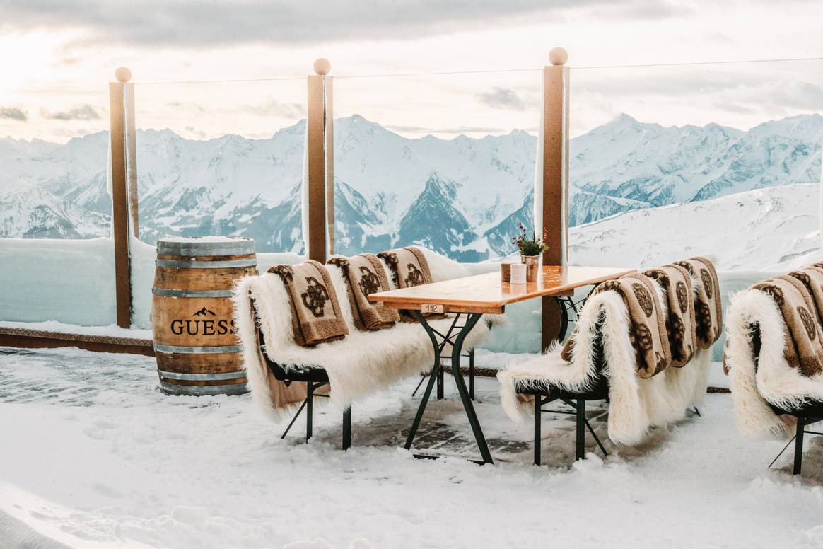 Guess takeover at the Hoch Zillertal-Kaltenbach ski resort in Austria