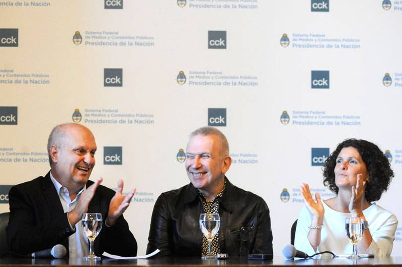 Gaultier presentó en Argentina su primera exposición en América del Sur